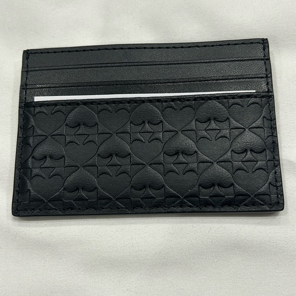 Proceeds go to Charity! Kate Spade Penn Place Embossed Card Holder - Picture 2 of 3